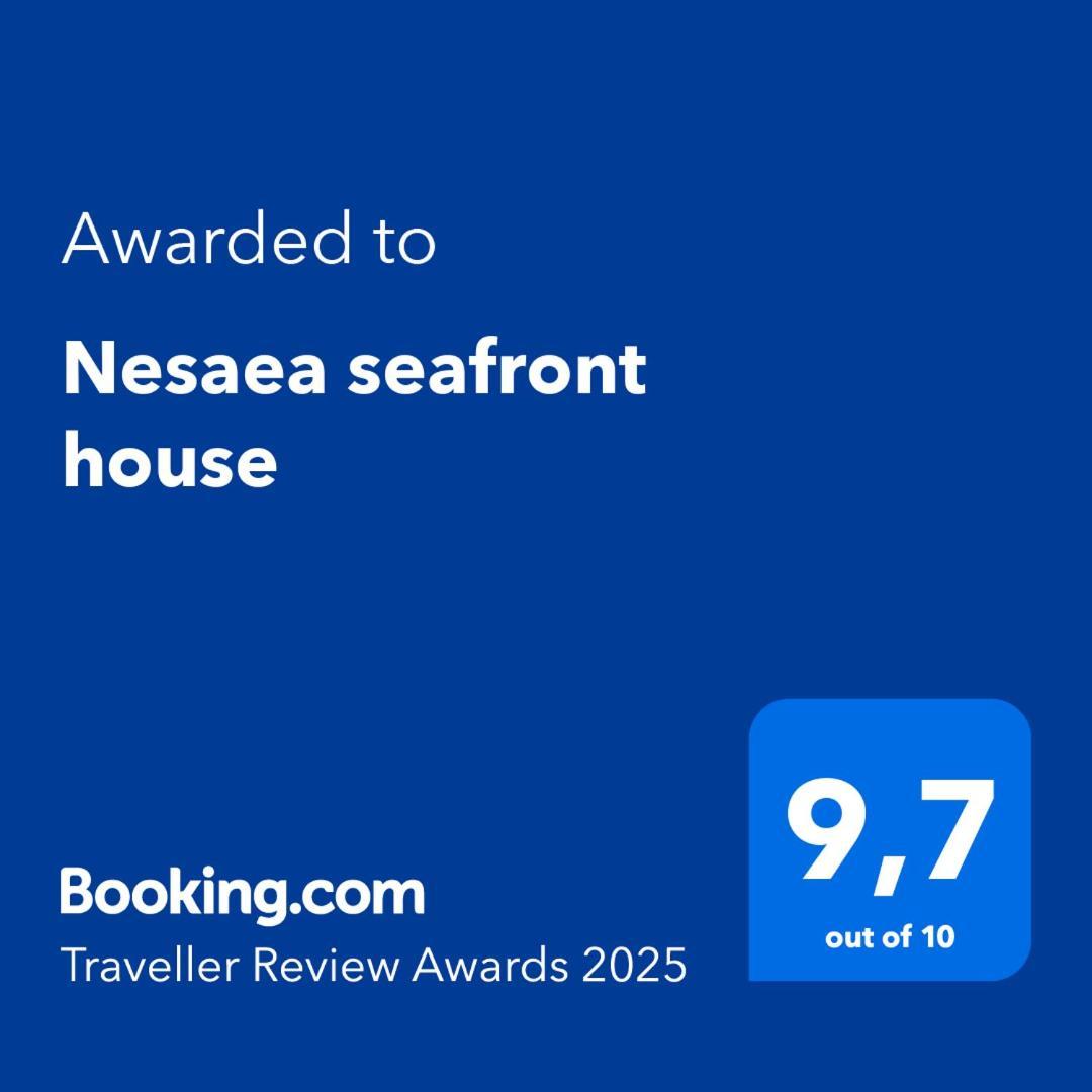 Villa Nesaea Seafront House Parasporos Esterno foto